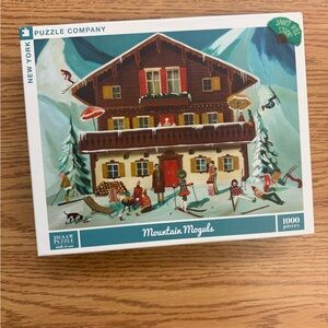 Janet Hill New York Puzzle Company Mountain Moguls - 1000 piece puzzle